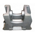 ISO9001 CNC machining railway part investment steel casting